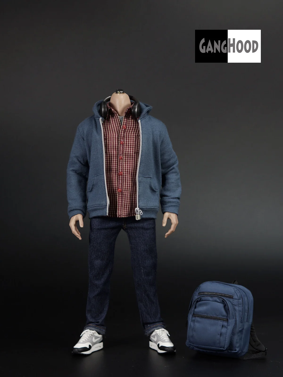 ganghwood 1/6 голландский брат Человек-паук Школьный костюм для 12 дюймов фигурка сделай сам