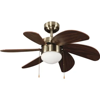 

Basic Ceiling fan with light Brown