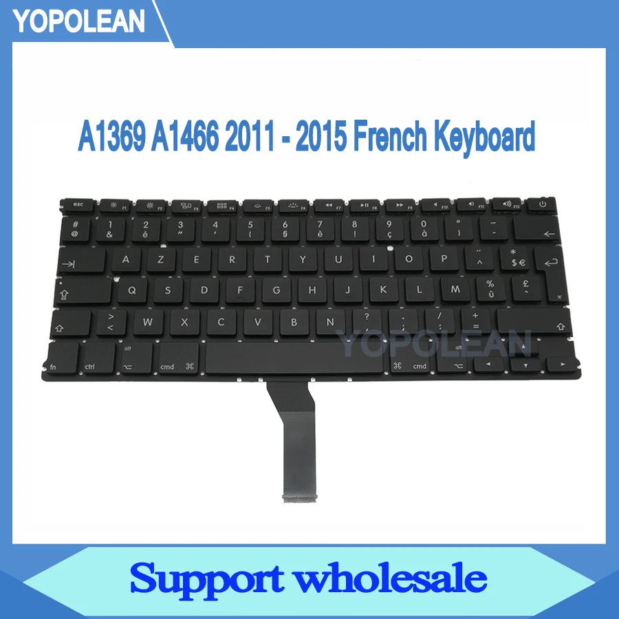 Новая клавиатура AZERTY для Macbook Air 13 &quotA1369 A1466 с французской раскладкой 2011 2017 3