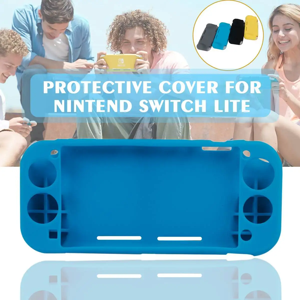 ShirLin Новое поступление подходит для Nitnedo switch lite мини игровая консоль силикагель полная посылка защитный чехол
