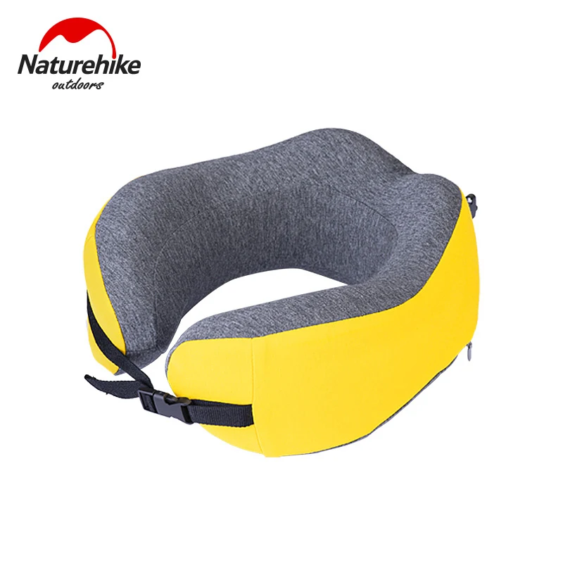 NatureHike Новая высококачественная подушка из пены с эффектом памяти, подушка для шеи, идеальный компаньон для путешествий на самолете, автобусном поезде, для отдыха дома и офиса