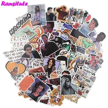 56 шт./компл. с героями телесериала «друзья» ПВХ водонепроницаемый забавный стикер игрушка багажная Наклейка мотоцикл и багаж блокнот наклейка R601