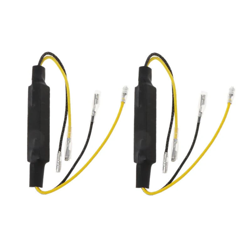

Motorcycle Load Resistors Led Turn Signal Led Flasher Turn Signal Indicator Resistor Adaptor Led Resistor 12V Universal Led Resi