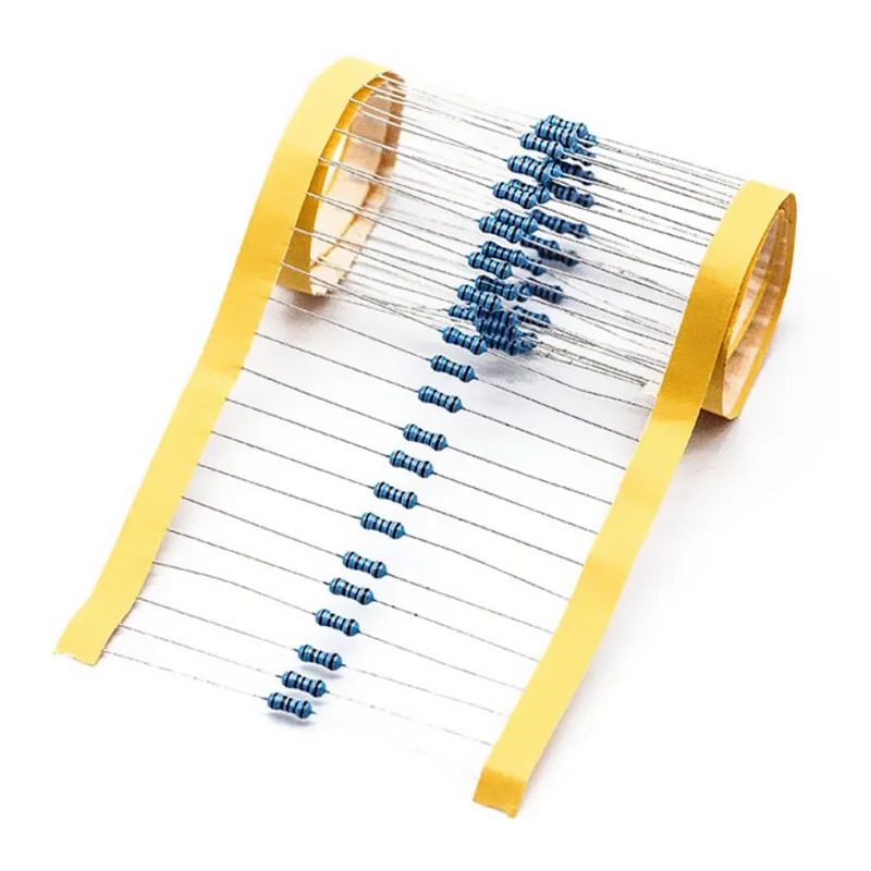 200PCS 1/4W Metal film resistor 10R ~ 1M 100R 220R 330R 1K 2.2K 3.3K 4.7K 10K 20K 47K 100K 100 220 330 680 2K2 3K3 4K7 ohm | Электронные