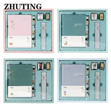 Kawaii List, дневник, блокнот, ручная книга, планировщик, Канцтовары с линейкой, студенческий блокнот для офиса, канцелярские принадлежности, дневник, блокнот