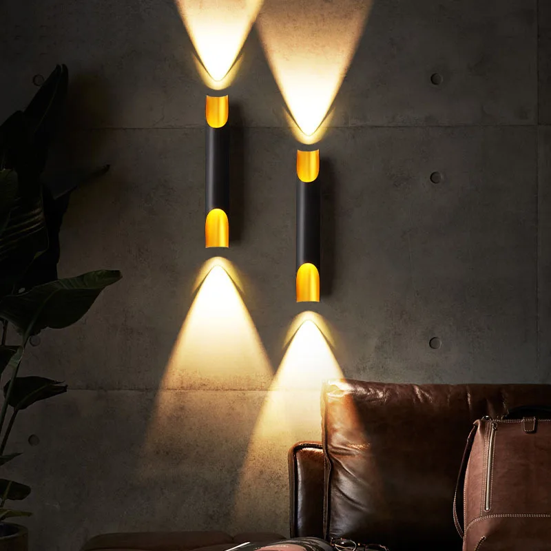 Details about   Vintage Wall Light Creative Bamboo Shaped Personality Bar Wall Lamp High Quality 