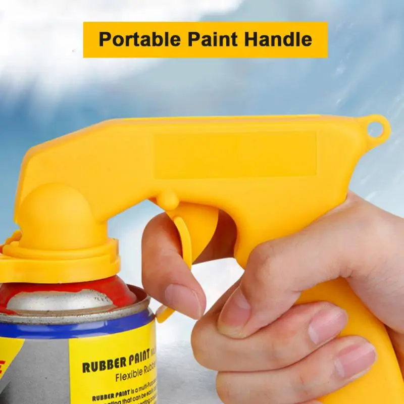 Automotive Aerosol Spray Painting Can Gun Plastic Grip Tri Full With N0L9 