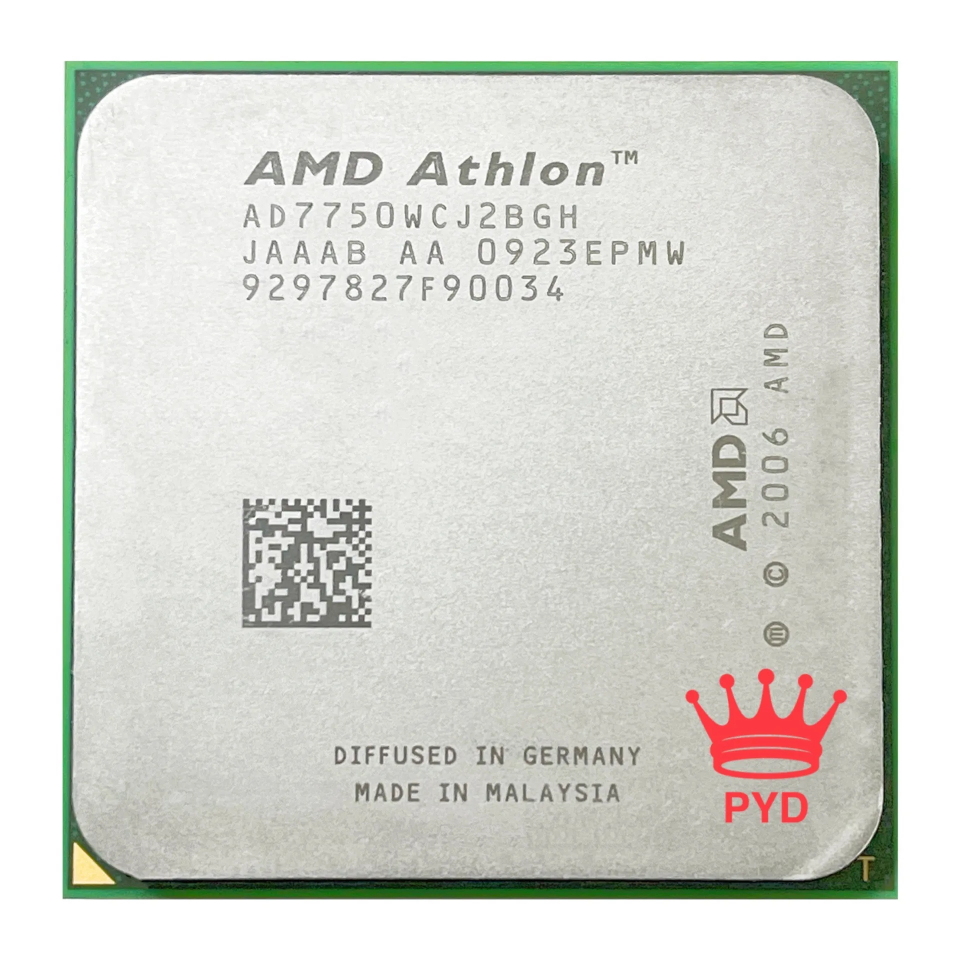 Двухъядерный процессор AMD Athlon X2 7750 775Z 2 7 ГГц AD7750WCJ2BGH AD775ZWCJ2BGH Разъем AM2 + | Компьютеры