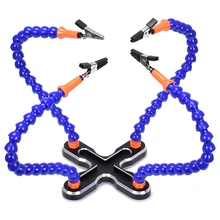 Горячая XD-Пайка Руки помощи третьей стороны паяльник паяльная станция с 4 гибким ручкам для ремонта электроники