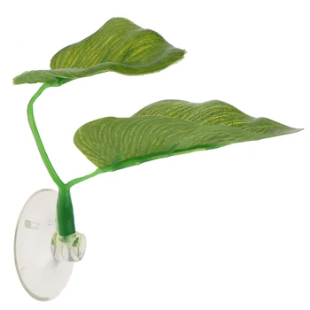 

Aquarium Accessories Artificial Plant Leaf Hammock Fish Tropical Saltwater Fish Aquariums Betta Fish Spawning Rest Leaf