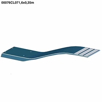 

Astralpool - 00076CL07 Trampolín elástico Modelo delfín Color Marfil 1,6x0,35m - 00076CL07-trampolino