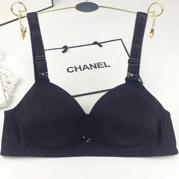 Bra no steel ring underwear large bra large cup