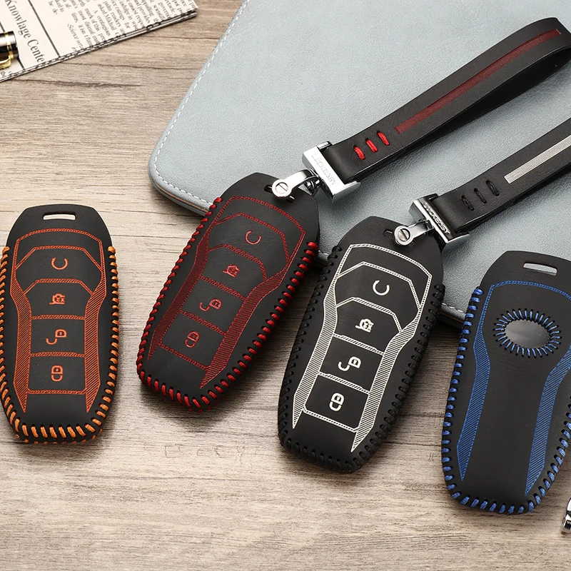 Luckeasy для byd tang DM ключи сумка/чехол кошелек держатель ключ крышка key2y