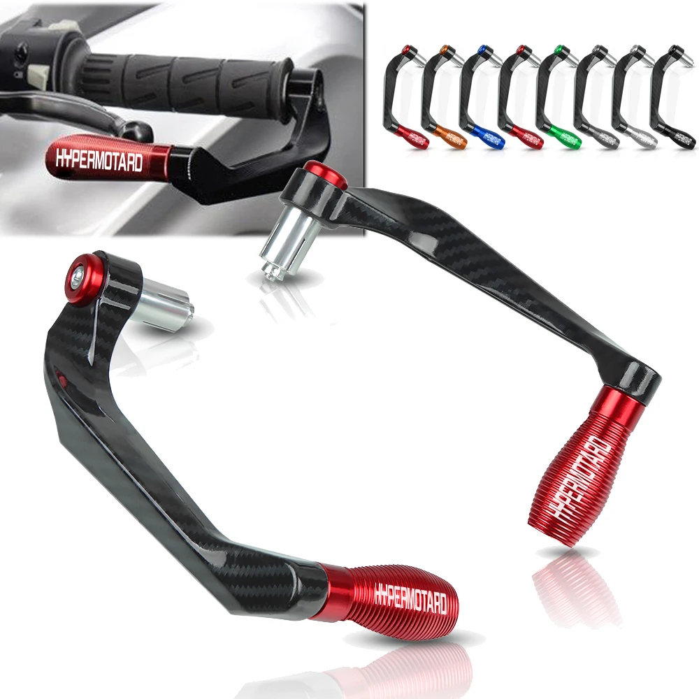 

For Ducati Hypermotard 1100 796 821 939SP EVO SP Motorcycle CNC Handlebar Grips Guard Brake Clutch Levers Handle Guard Protector