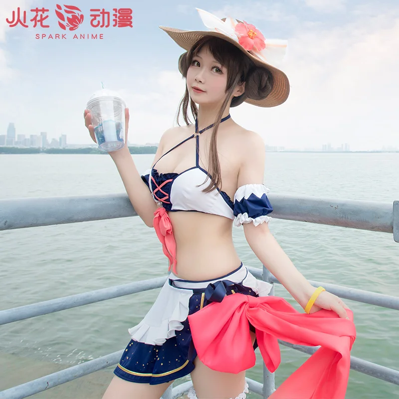 

Anime Game Princess Connect Re: Dive Suzume Swimsuit Cosplay