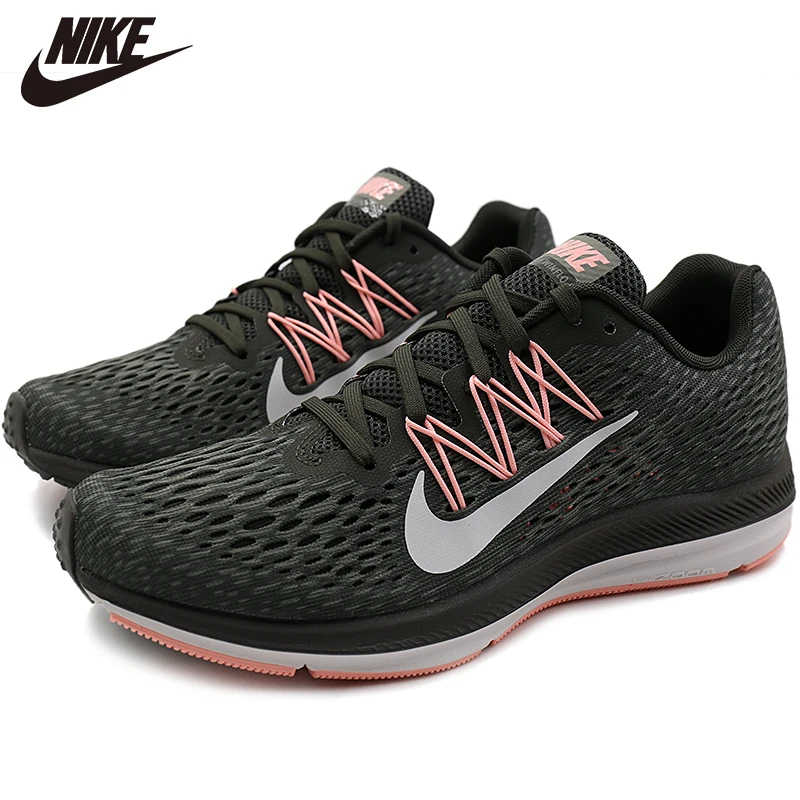 Оригинальные женские кроссовки для бега NIKE Air Zoom Winflo 5 со скидкой AA7414-004