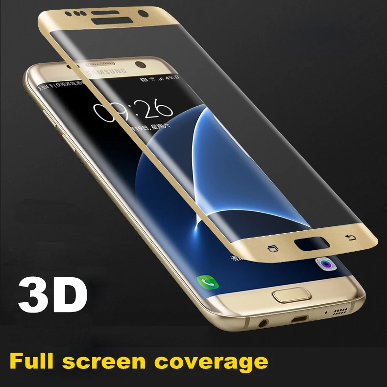 Для samsung S6 S7 Edge 3D красочное полное покрытие из закаленного стекла Защитная пленка для экрана для samsung Galaxy S6 Edge G925 S7 Edge