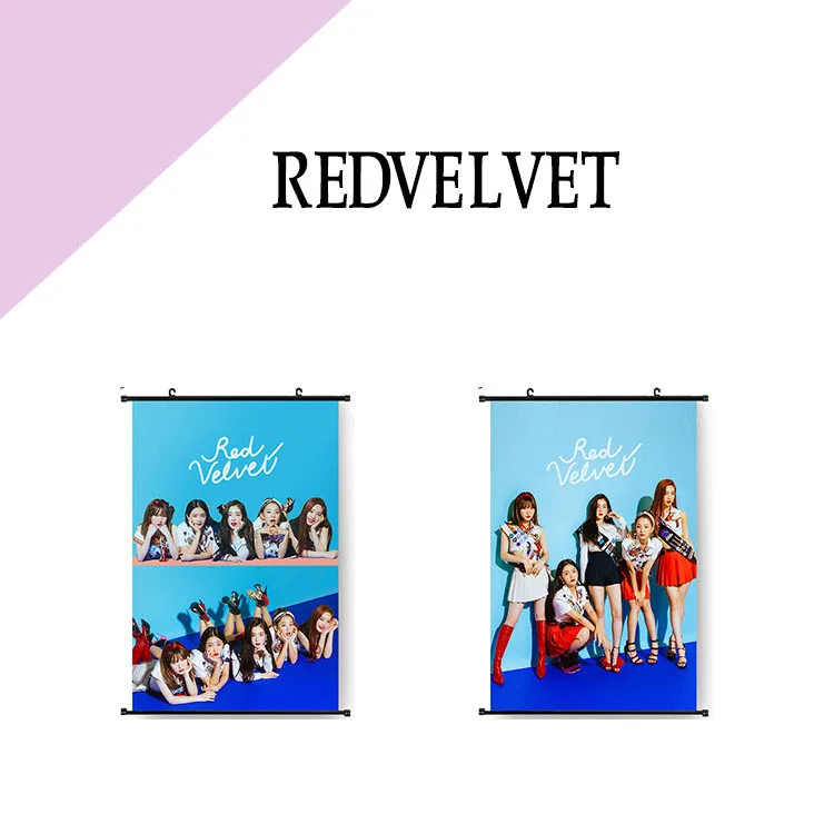Красный бархат альбом бархат стены искусства гостиной украшения Irene SeulGi Wendy Joy Yen LJJ171