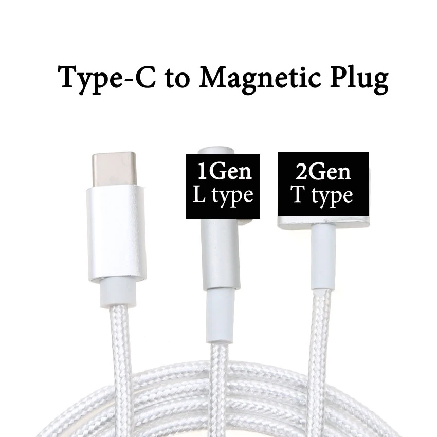 Magsafe Tipo-c Cabo de Carregamento Adequado para Apple Laptop Macbook Air l Cabeça de Conversão t 60w 87100w