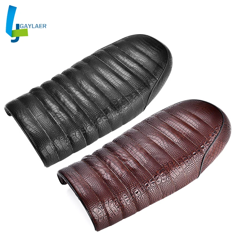 Мотоцикл CB450 CB500 CB550 CB650 CG125 GN250 CL175 CL200 кафе гонщик сиденье подушки плоские Brat трекер седло Винтаж