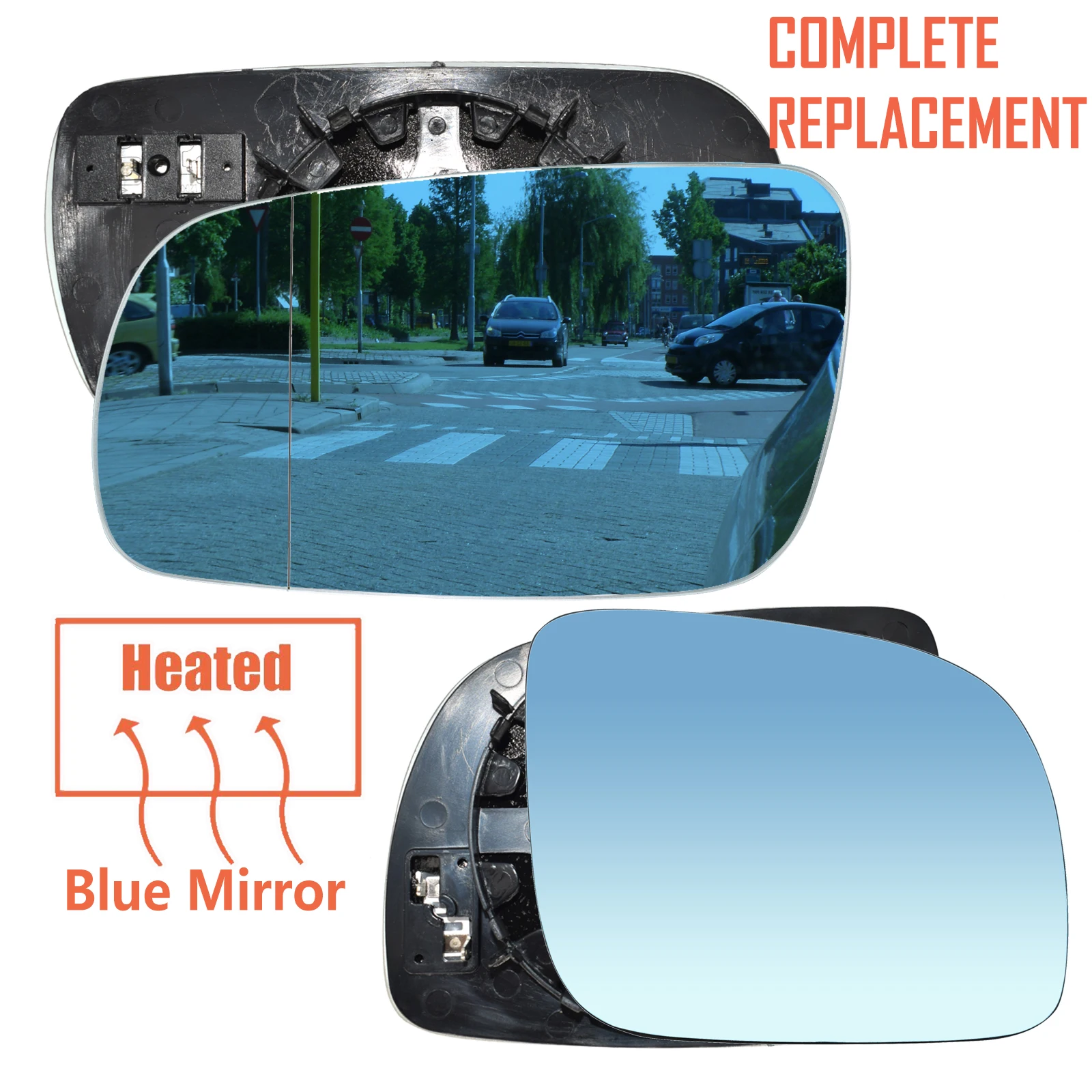 Vw Golf Side Mirror Glass Replacement