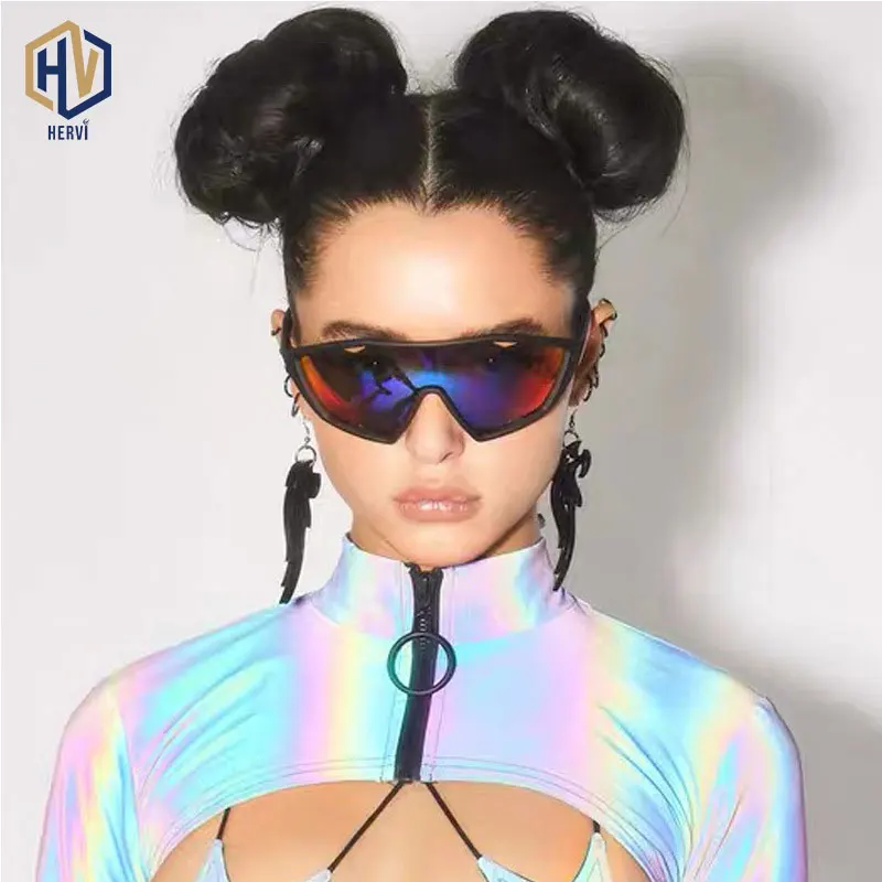 Модные ветрозащитные солнцезащитные очки для защиты глаз, очки для отдыха на открытом воздухе, солнцезащитные очки унисекс uv400