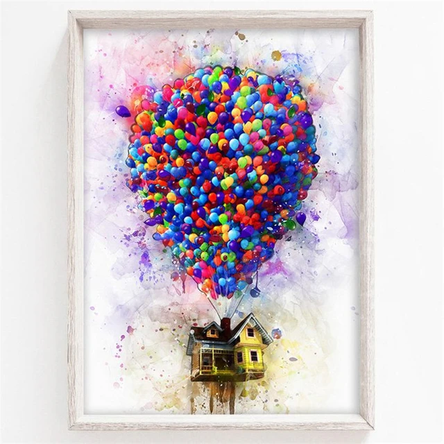 Diamond Art Up House with Balloons (House to the Right) – Magical