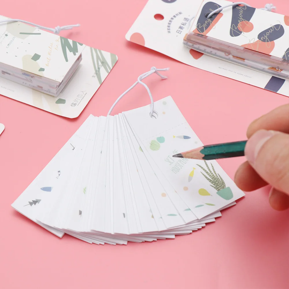 80 шт. Пряжка Петля Примечания Руководство DIY наклейки нетипа милые скрапбукинги бумажные стикеры письменная карточка канцелярские принадлежности креативный