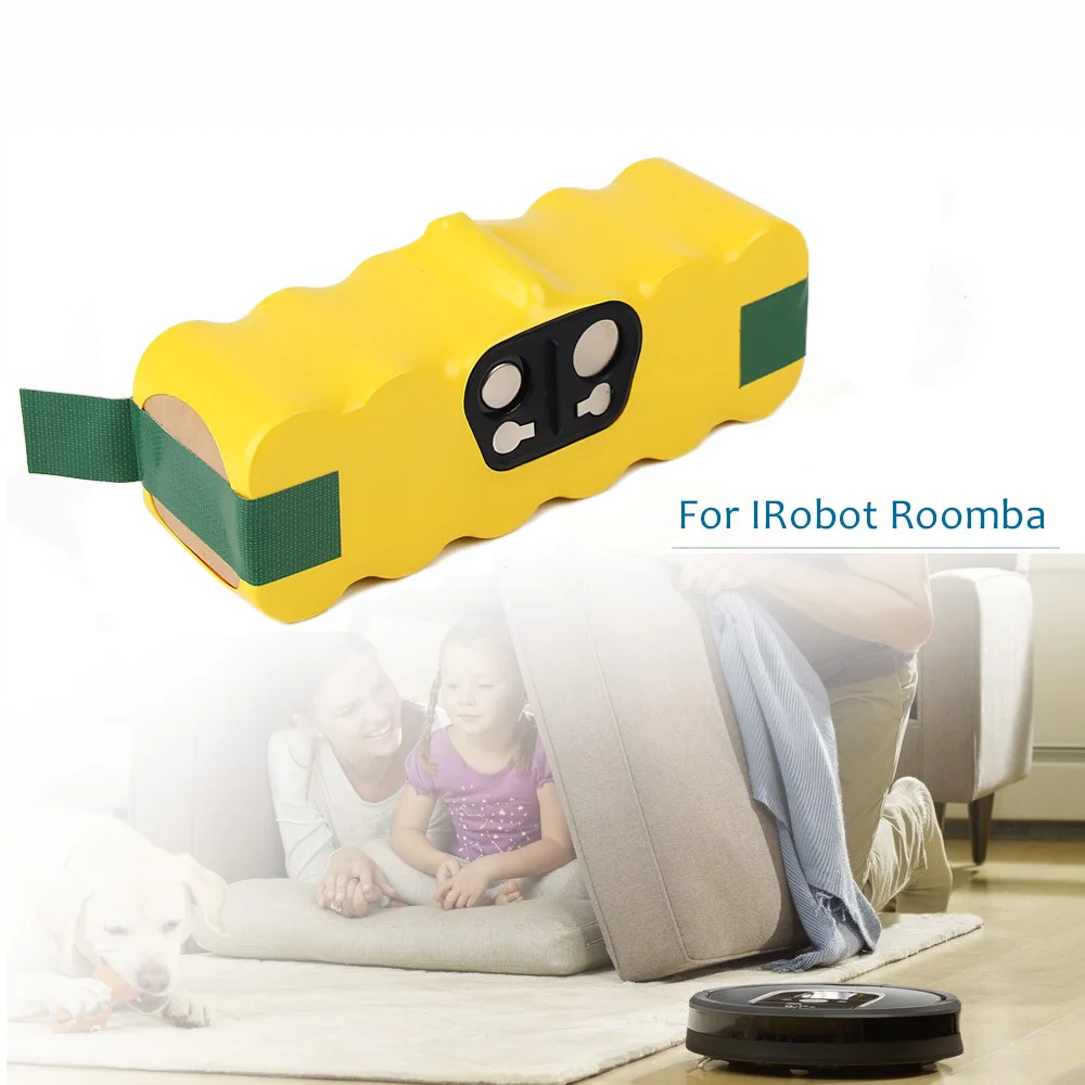 ELEOPTION высокое Ёмкость 4500 мА/ч, 14,4 V Батарея для iRobot Roomba пылесос 500 530 540 550 620 600 650 700 780 790 870& 4.0ah