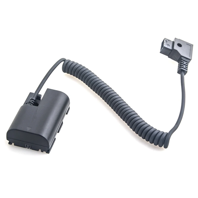 D-Tap для Lp-E6 пустышка батарея адаптер питания спиральный кабель для Smallhd 501/502 702 монитор