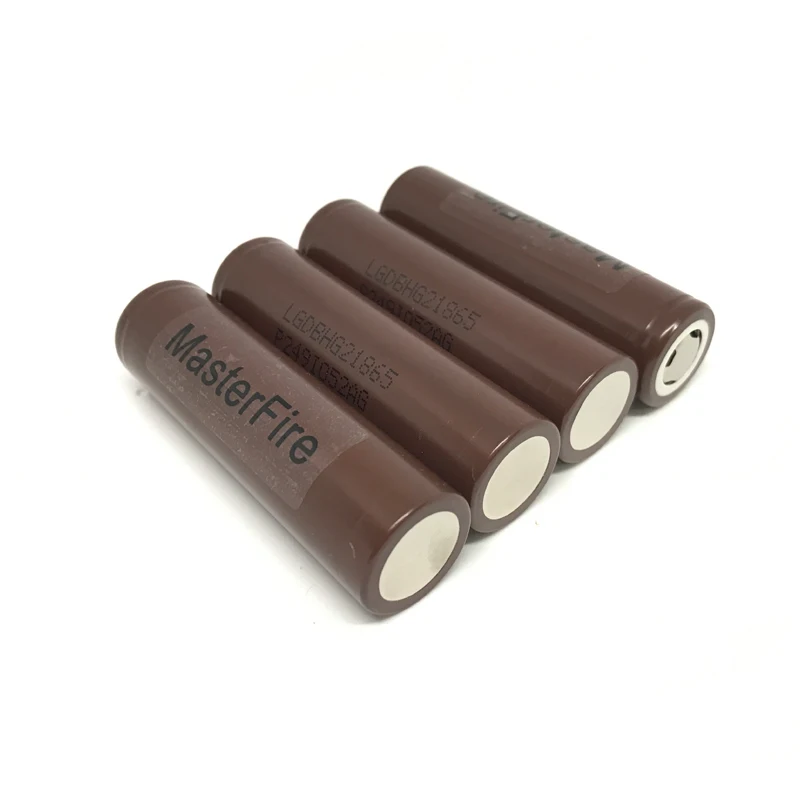 10 шт./партия MasterFire LG HG2 18650 3000 мАч батарея 18650HG2 3,7 в разрядка 20A, специальные электронные сигареты батареи питания