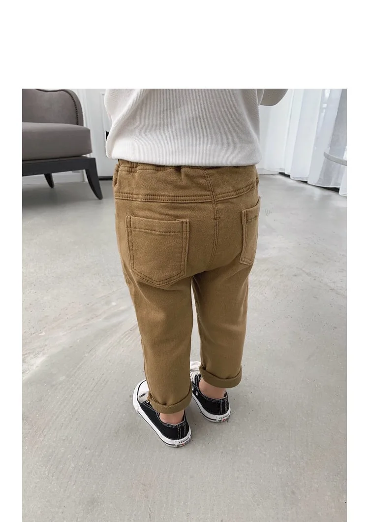Chen Mother Infant Children's Clothing Spring Baby Leggings Versatile 1-3-5-Year-Old CHILDREN'S Trousers BOY'S Elasticity Casual