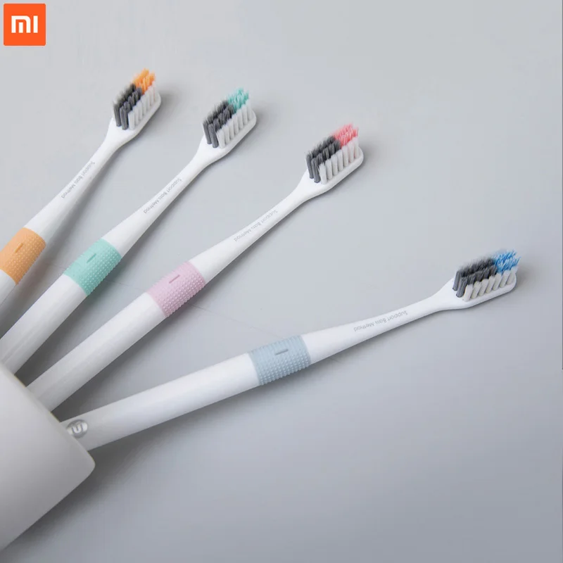 Оригинальные зубные щетки Xiaomi Doctor B для дома 4 цвета глубокой очистки включает в