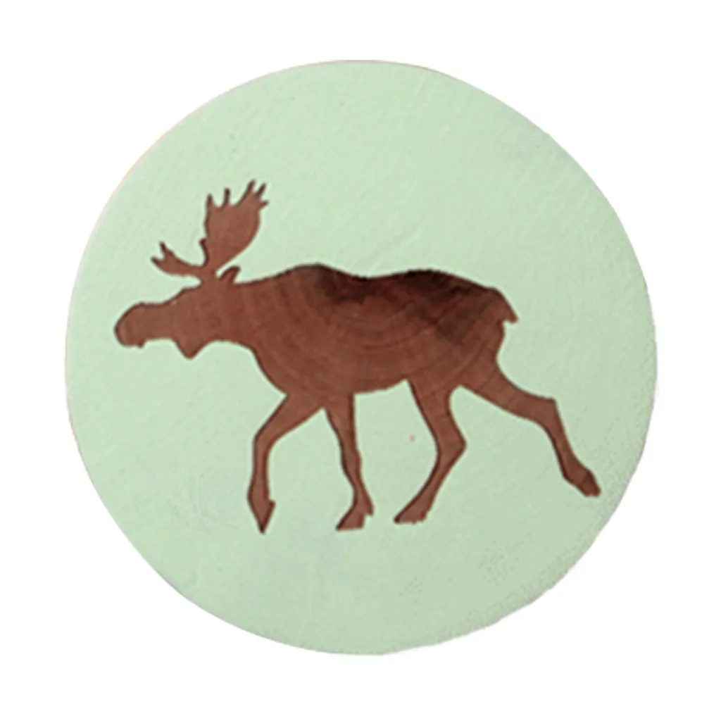 C Green Leuke magneetjes холодильник бутылка для пасты открывалка креативный скандинавский Рождественский лось дерево многофункциональная открывалка+ мультяшный магнит на холодильник - Цвет: C Green