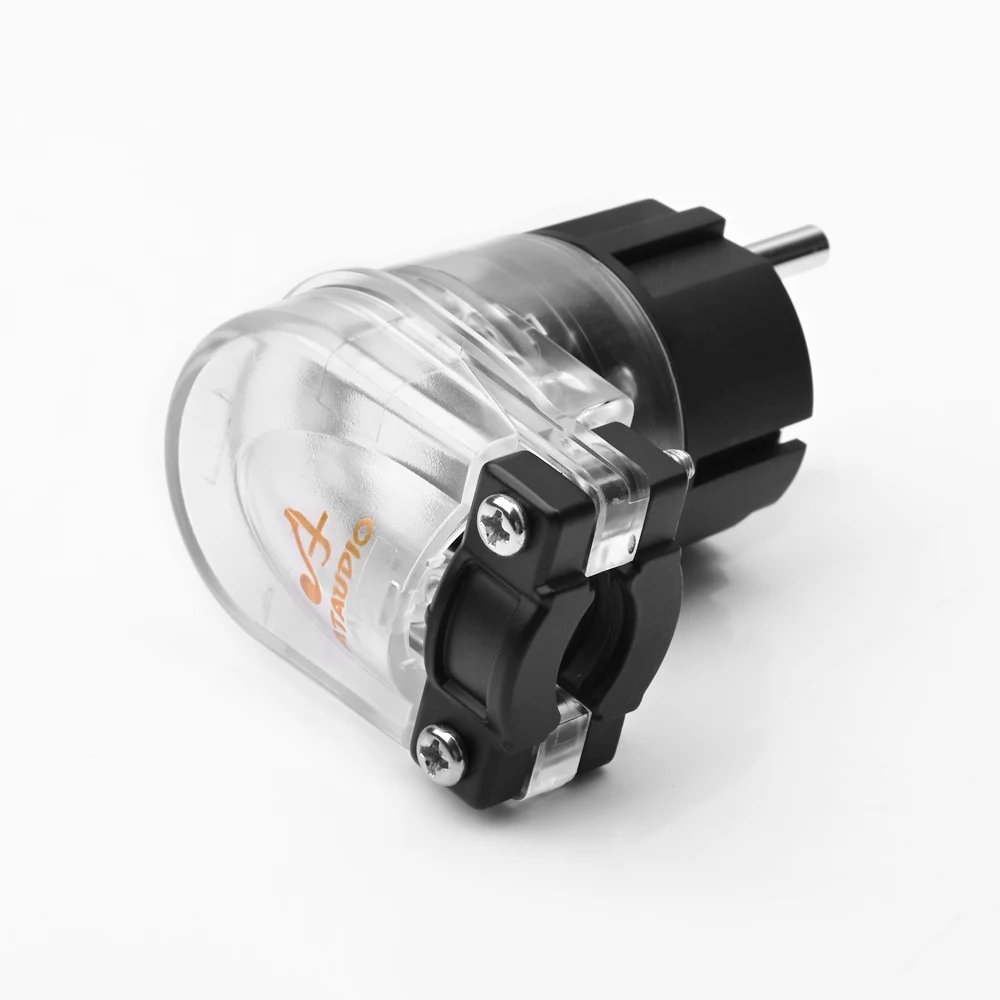 Ataudio em Forma de l Tomada de Alimentação de Alta Conector de Alimentação da ue + Conector Qualidade Fêmea um Par Iec - Image 4