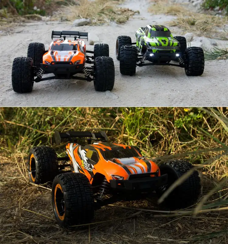 SG1602 2,4G 2CH 1/16 бесщеточный 45 км/ч пропорциональный контроль RC автомобиль Высокая скорость 45 км/ч модели автомобилей с светодиодный подсветкой