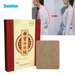 6Pcs/box Wormwood Humpback Correction Patch Curved Back Stickers Improve Body Shape Medical Plaster for Kid Adult Health Care