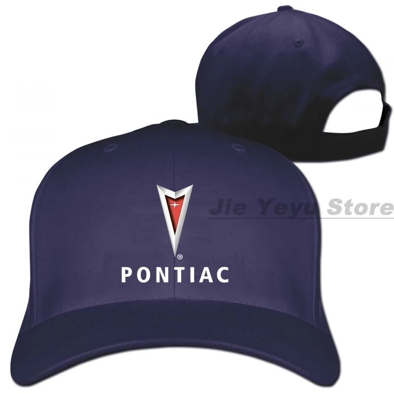Бейсбольная кепка с логотипом Pontiac для мужчин и женщин, Кепка-Дальнобойщик, модная Регулируемая Кепка - Цвет: 1-Navy