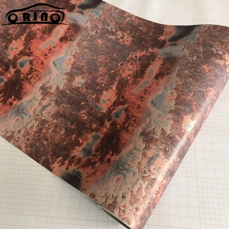 Rusty Vinyl Film Sticker-4