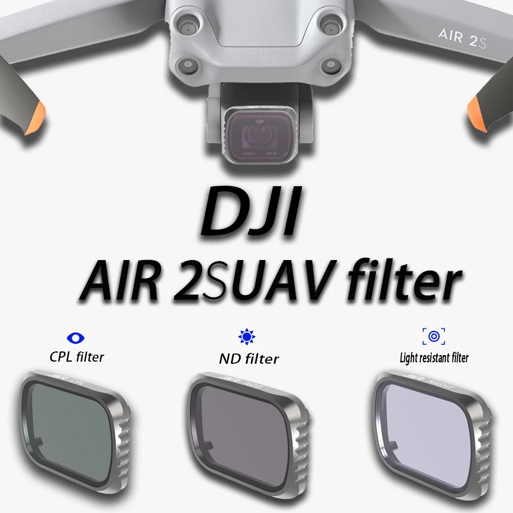 Per Dji Mavic Air 2S Combo Lens Filter Cpl Nd4 Nd8 Nd16 Nd32 Nd64 Filtri Accessori Per Dji Mavic Air 2S Accessori Per Fotocamere
