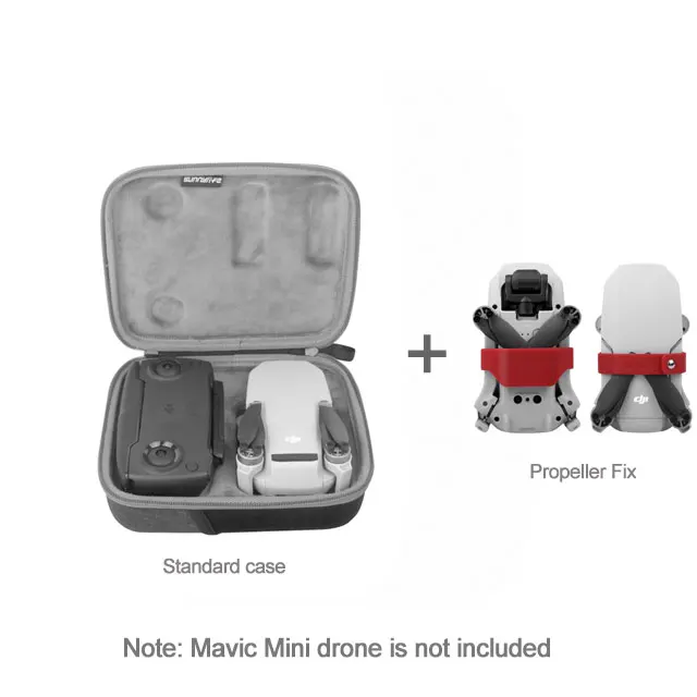 Чехол для переноски Sunnylife для Mavic Mini, Защитная сумка для хранения, Дорожный Чехол, Противоударная сумка для DJI Mavic Mini Drone, аксессуары - Цвет: standard case