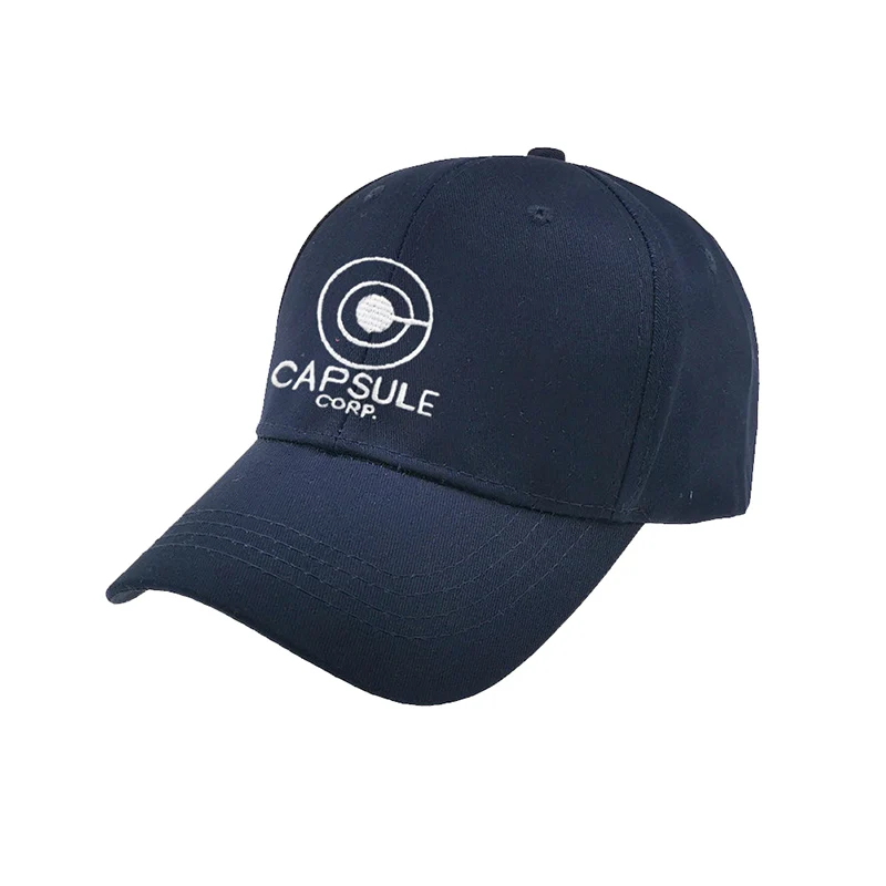Чехол Capsule corp папа шляпа Dragon Ball Аниме хлопок вышивка Snapback Шапки унисекс Бейсбол шапки Для Мужчин's Для женщин Праздник Шапки TG0018