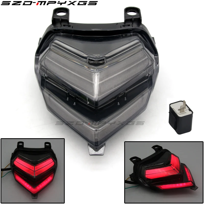 Новые задние фонари для Honda CBR125RR CBR125R 250R 300R Высококачественная задняя фара мотоцикла светодиодный стоп-сигнал поворот сигнала