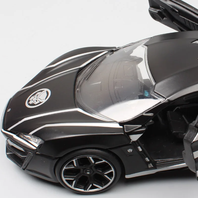 Jada 1:24 весы Lykan HyperSport supercar Diecasts& Toy Vehicles спортивные металлические Автомобильные модели Миниатюрные для коллекции черные