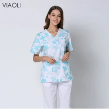 Новинка, женская и мужская медицинская форма, скрабы для кормления, медицинский хирургический костюм для лаборатории, одежда, клиническое пальто, топ, брюки, аптека, красота, больница