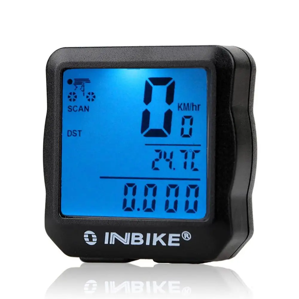 

New INBIKE Bicycle Computer Waterproof Cycle Computer Wireless Wired Mtb Bicycle Speedometer LED Digital Mountain Bike Computer
