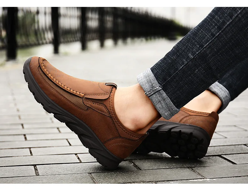 STAN SHARK/мужская повседневная обувь; лоферы; кроссовки; модные Лоферы ручной работы в стиле ретро для отдыха; Zapatos; повседневная мужская обувь; es Hombres; 48