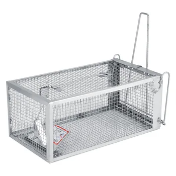 

10.3 X 5.5 X 4.5inch Mouse Trap Cage Small Live Animal Capturing Rat Pest Trap Rodent Safe Mouse Control Bait Catch Home Traps