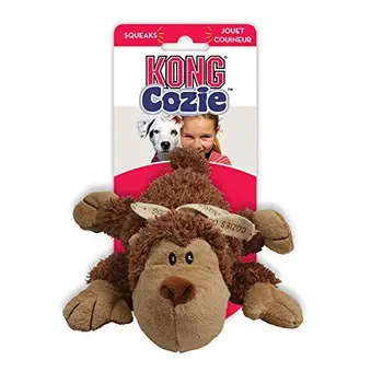 

KONG - Cozie Assorted Naturals - Peluche à mordre robuste - Chiens moyens