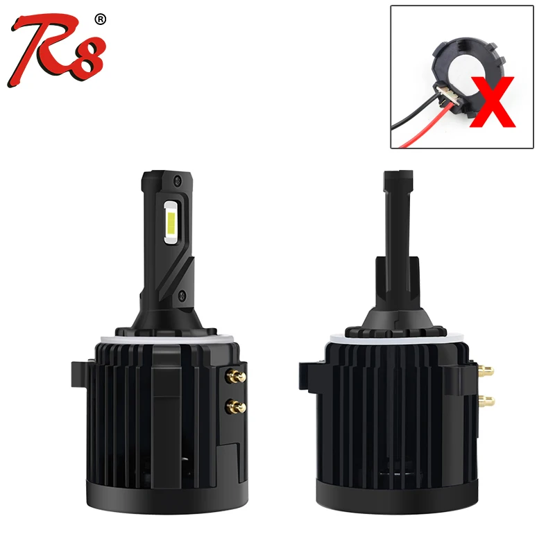 Автомобильная Беспроводная эксклюзивная Светодиодная лампа для фар EMC OBD H7 Golf 6 MK6